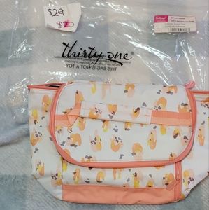 Insulated ice bucket tote